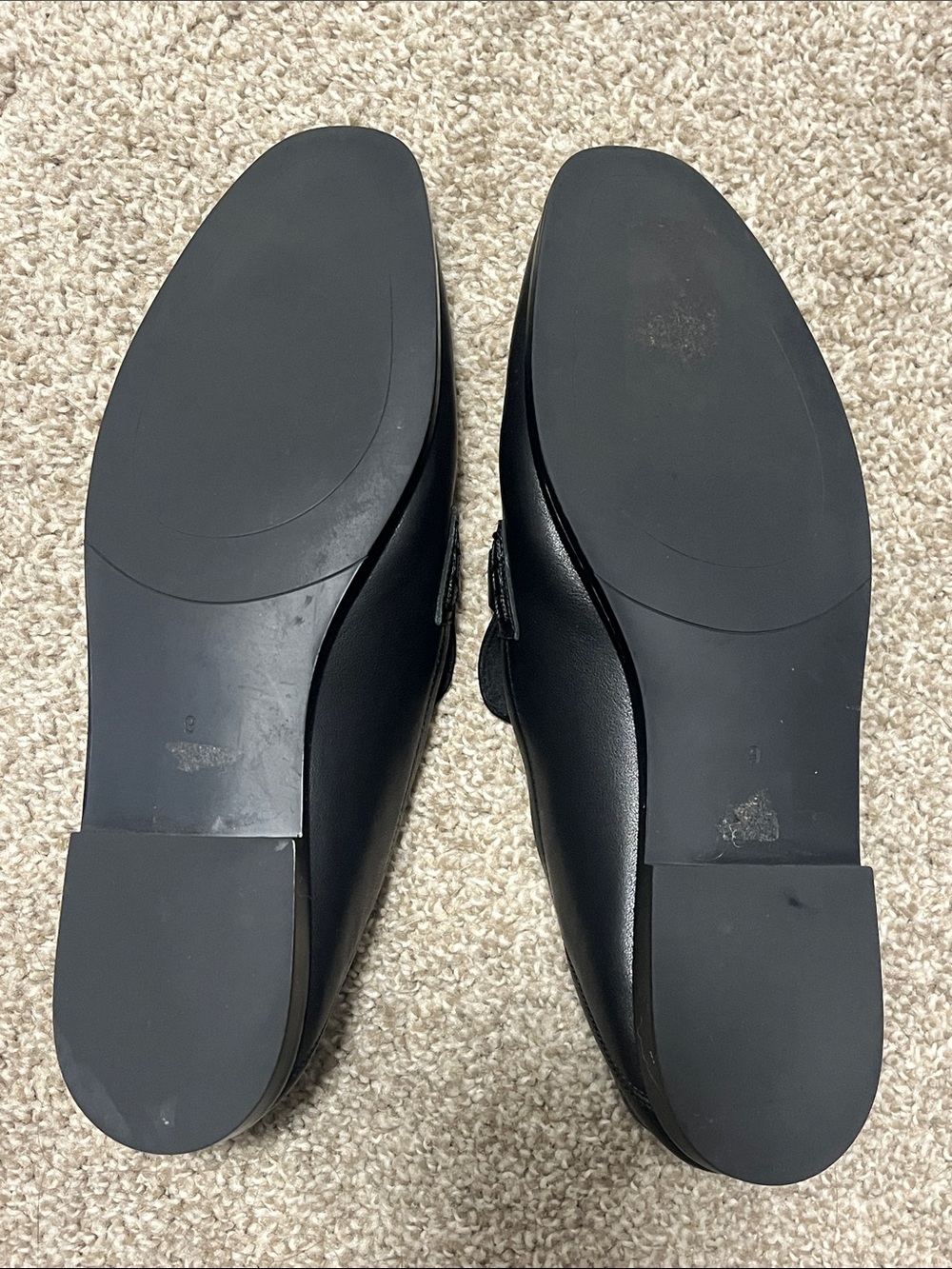 JEFFREY CAMPBELL VELVITEEN LOAFER BLACK LEATHER - Picture 7 of 10